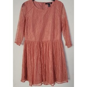 Fit and Flare Lace Dress